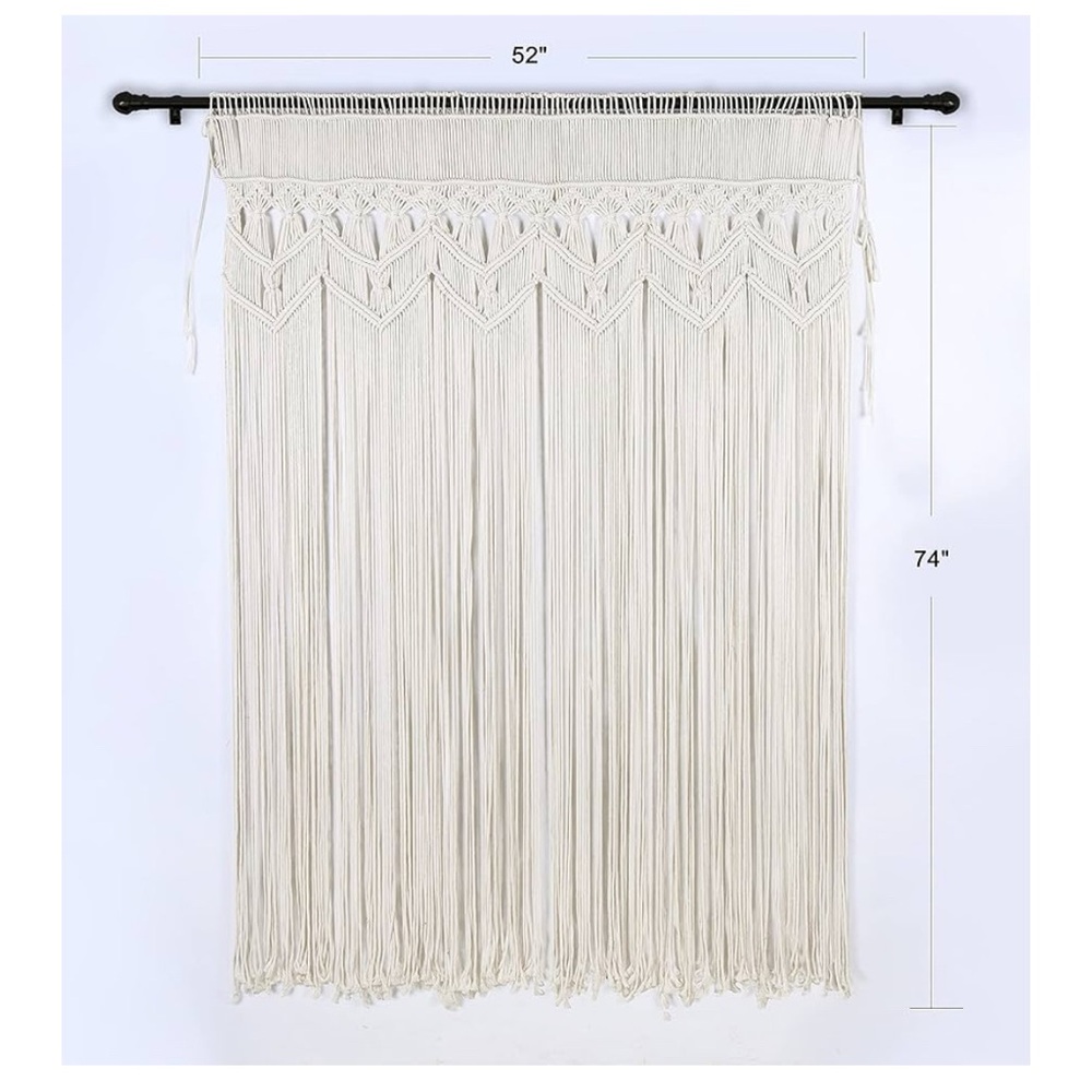 Bohemian Macrame Wedding Backdrop - Picture 3 of 4